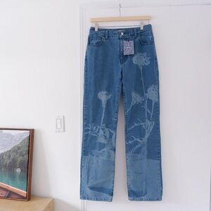 PALOMA WOOL Floral Denim NWT